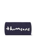 NAVY MERINO WOOL HEADWARMER